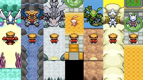 pokemon glazed legendaries location